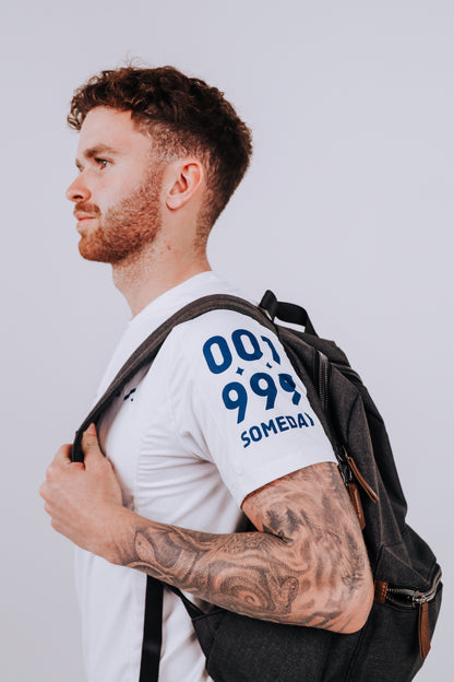 "Greatness Finds A Way” Compression Shirt — White Edition
